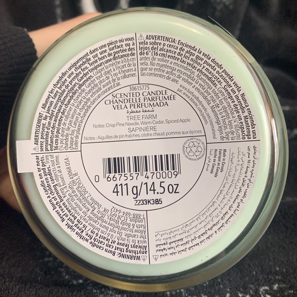 Tree Farm 3 Wick Scented Candle | Bath & Body Works - Picture 3 of 3